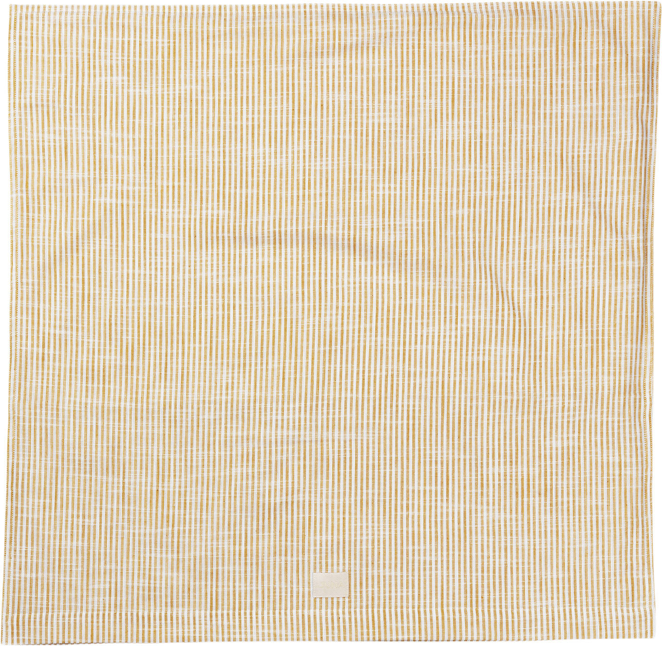 Monochrome Lines Pudebetr&aelig;k okker/hvid 63x60 cm DK