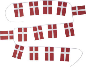 Danmark flag, 4 m