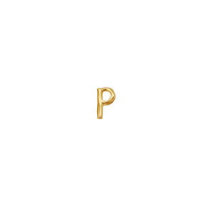 P Alphabet Single Earring