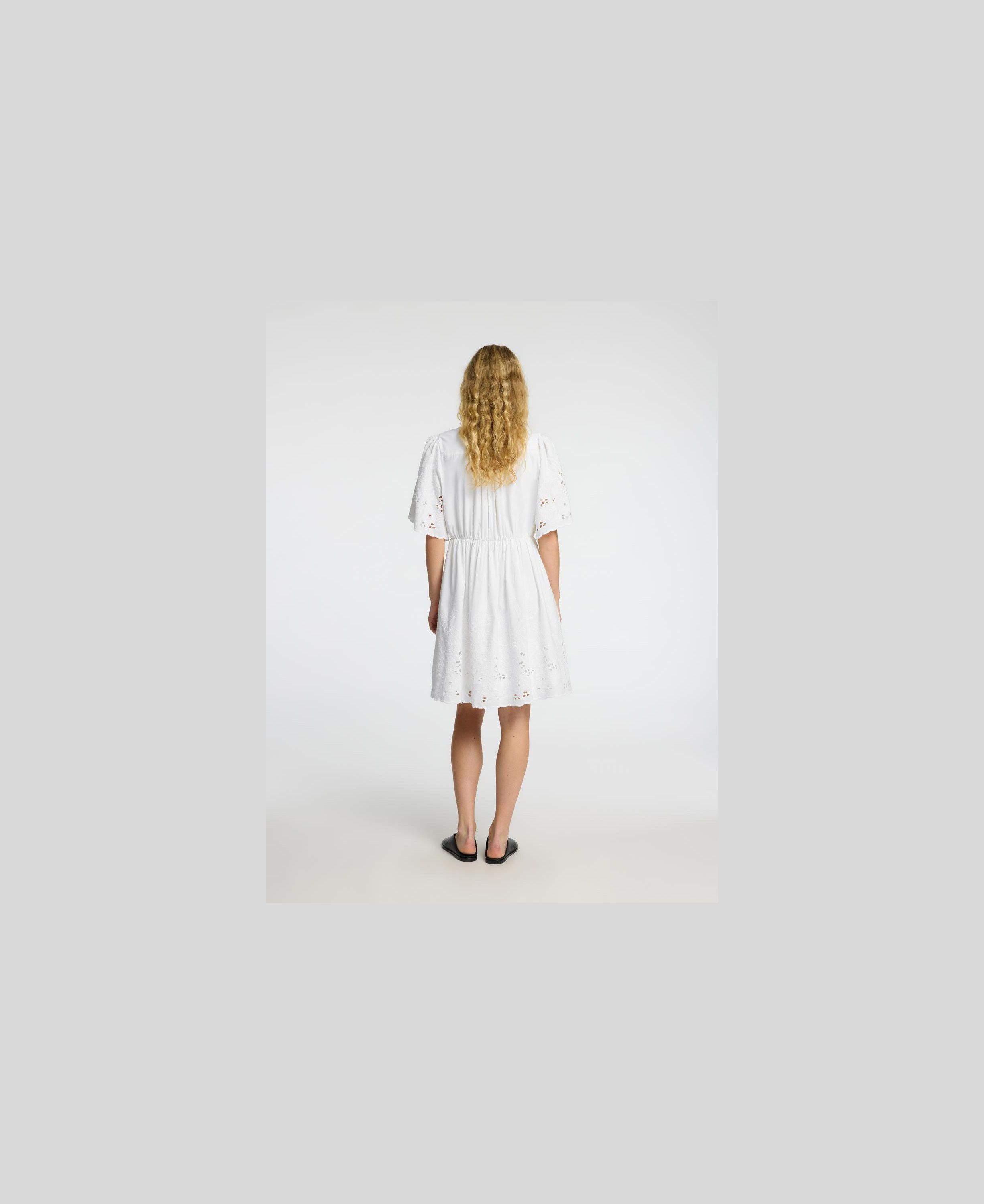 SLFDAHLIA SS SHORT BRODERI DRESS NO