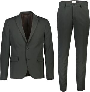 Fine twill stretch suit