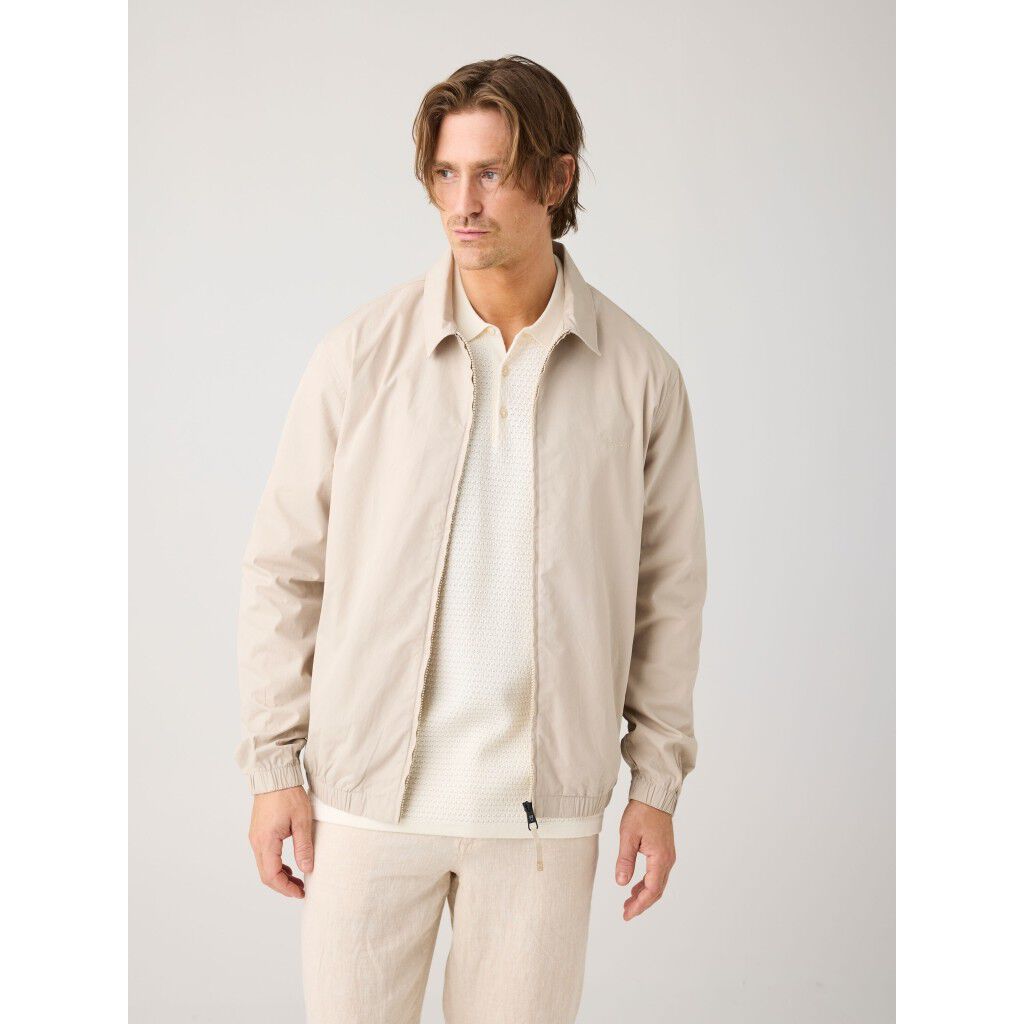 Light poplin jacket