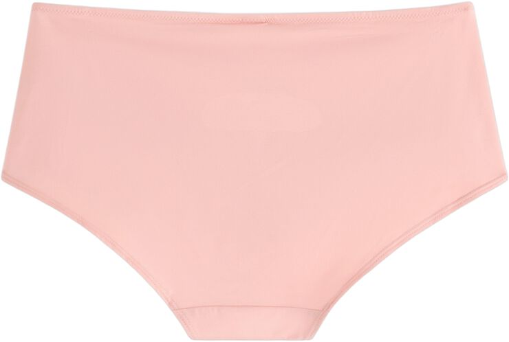 Briefs with a regular waist and lac