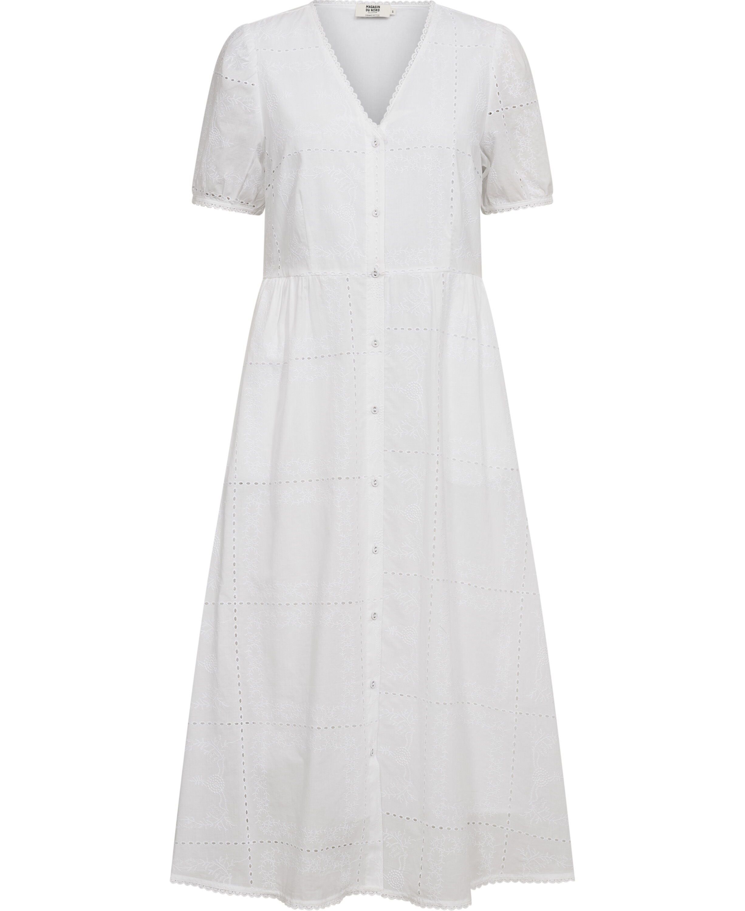 Ivy 3 EMB Dress - 100% Organic Cotton GOTS