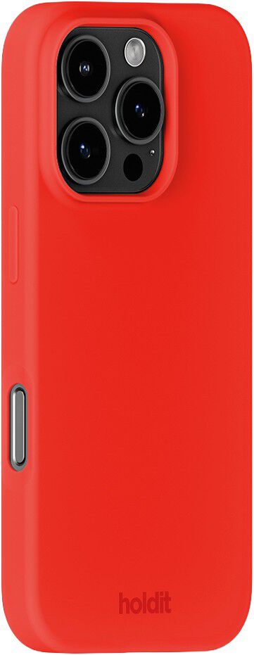 Silicone Case iPhone 16 Pro Scarlet Red