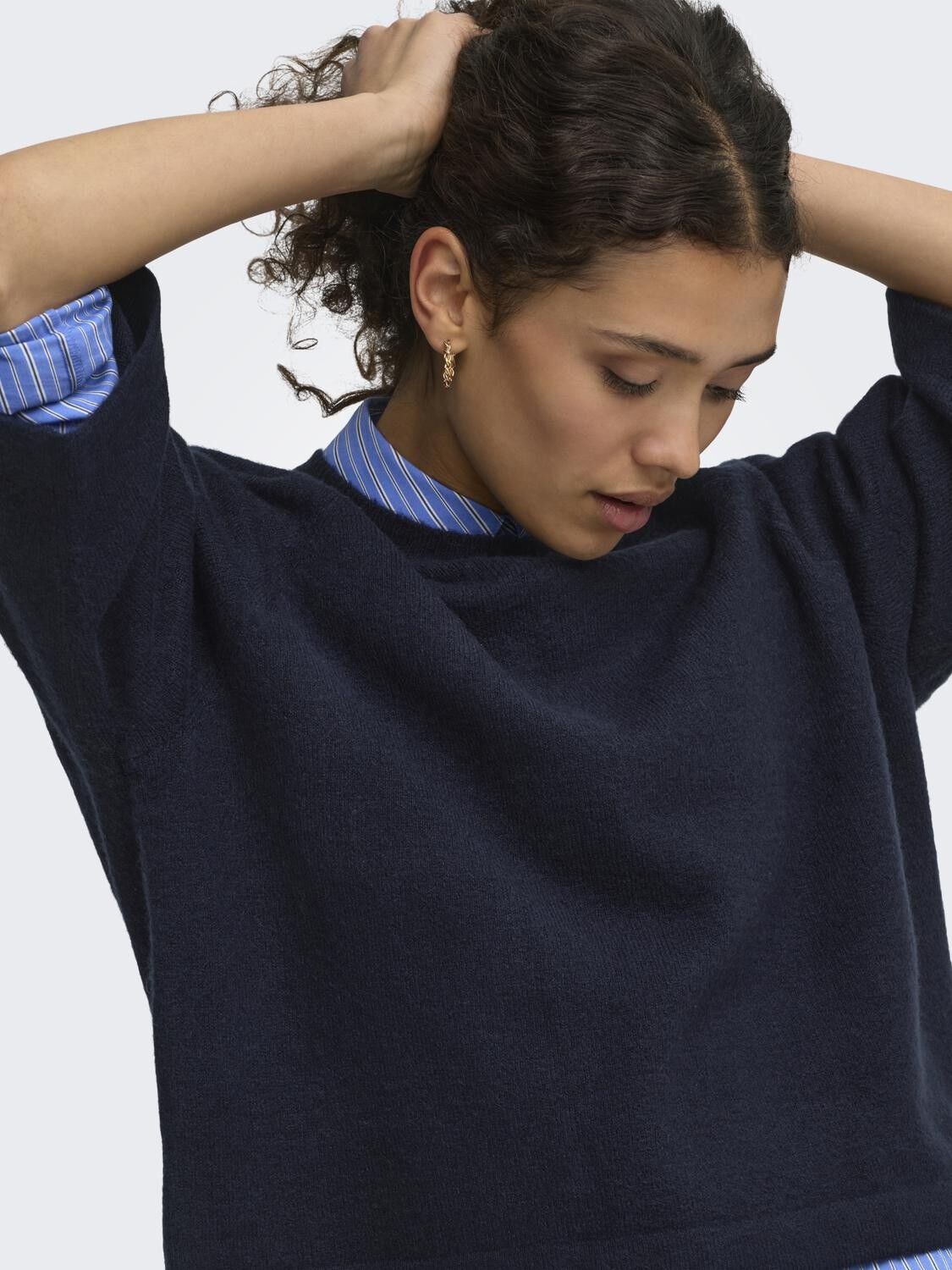 Onlsimoni 3/4 Pullover Knt Noos