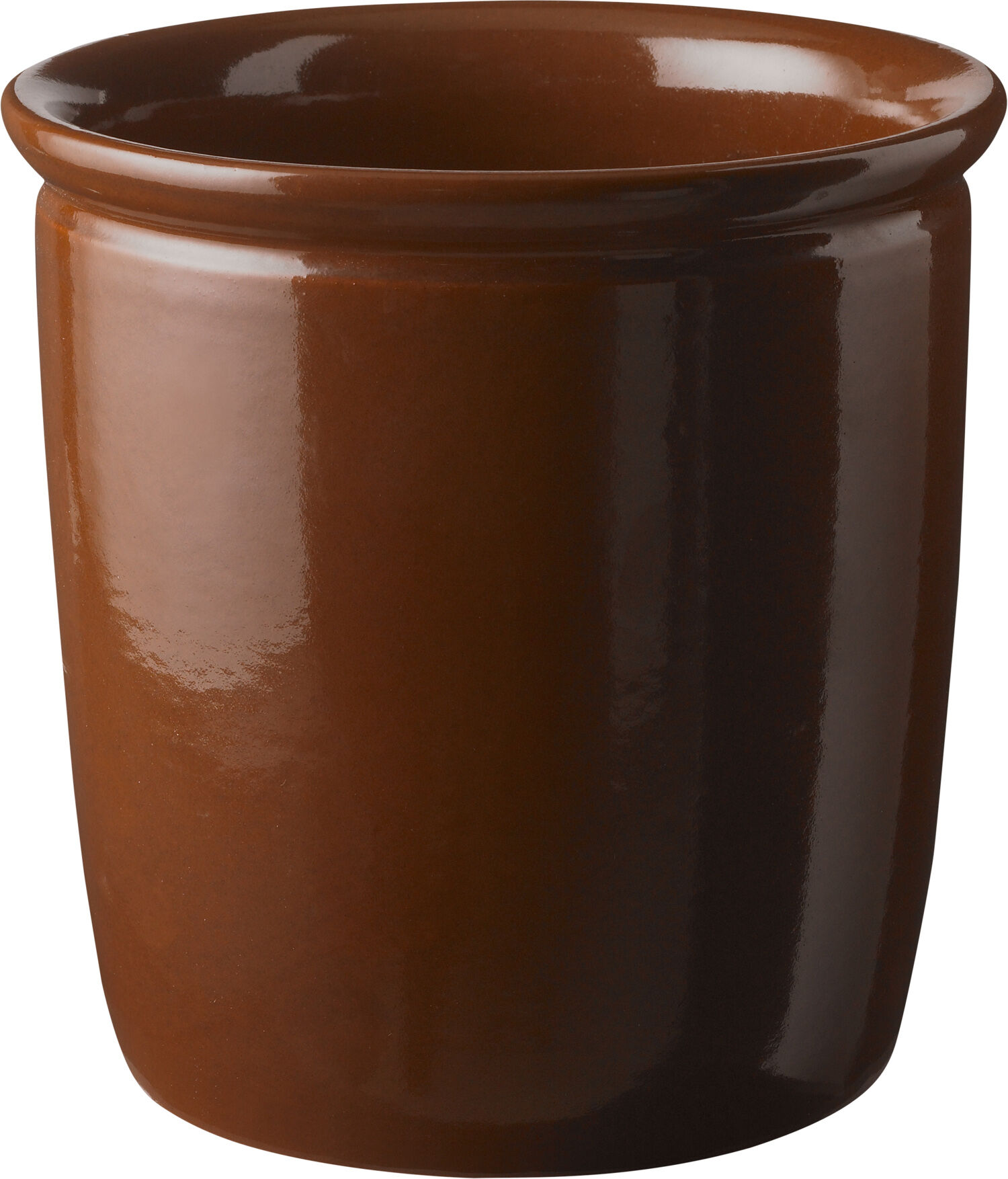 Syltekrukke, brun, 2 l