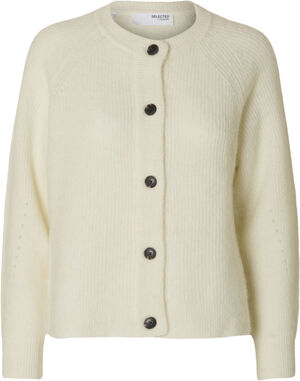 SLFLULU LS KNIT SHORT CARDIGAN NOOS
