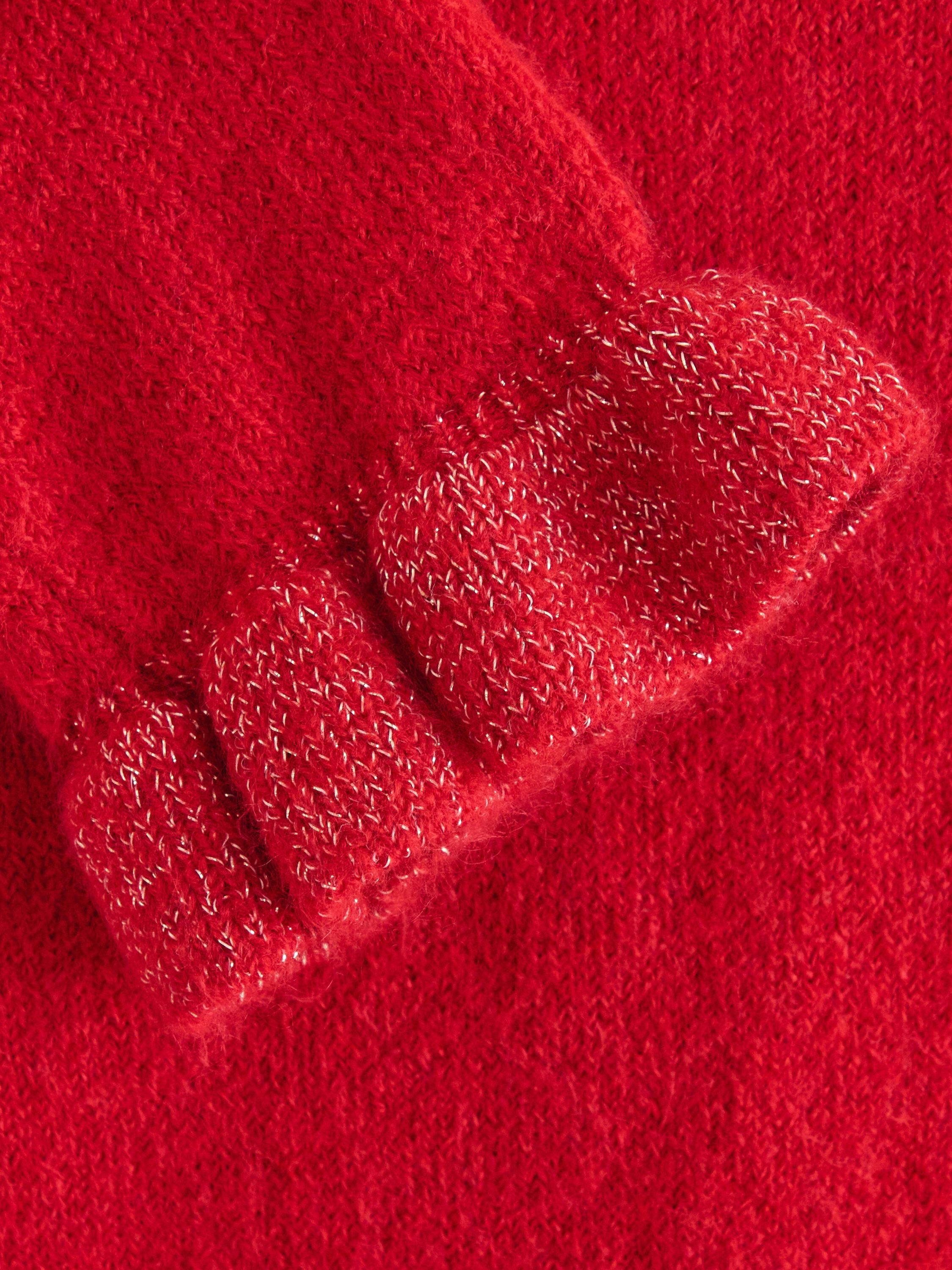 Soft knitted cardigan with frilled