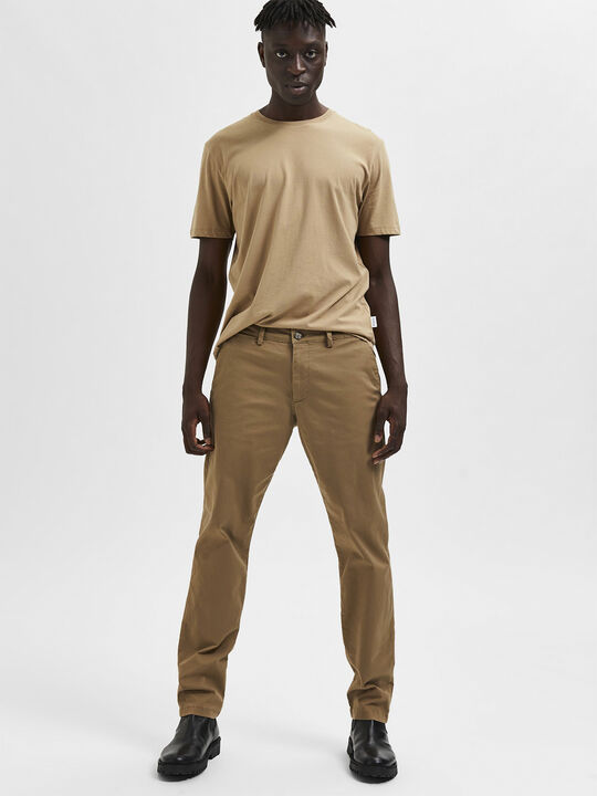 SLHSLIM-NEW MILES 175 FLEX CHINO W