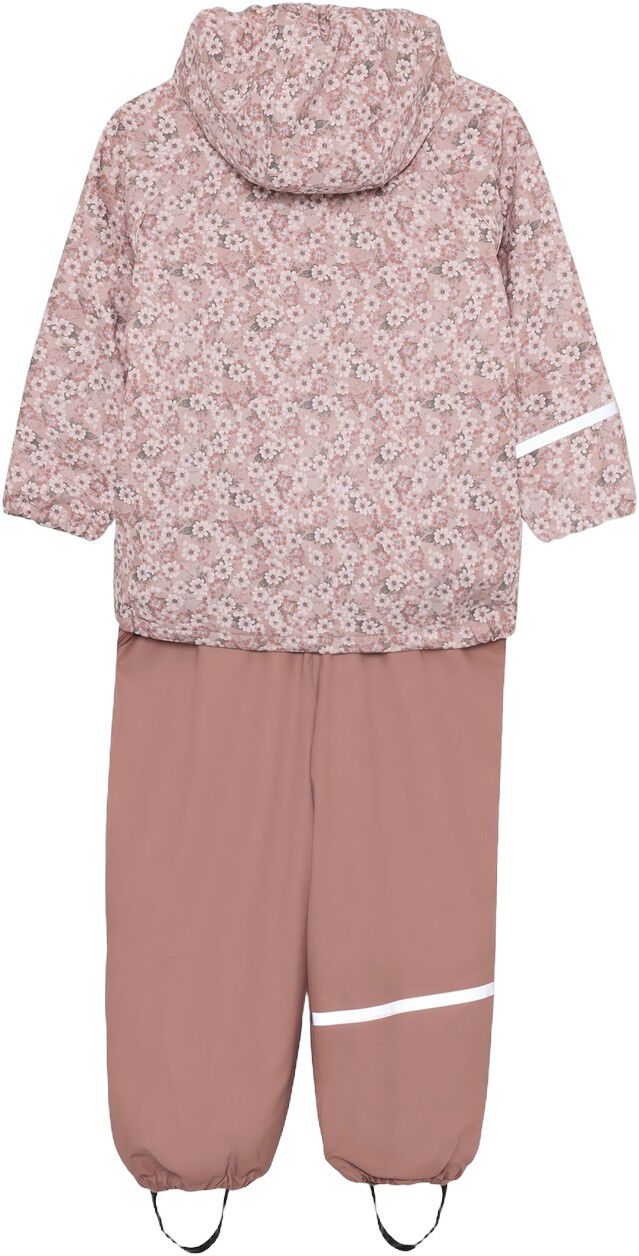 Rainwear Set - AOP, w. fleece