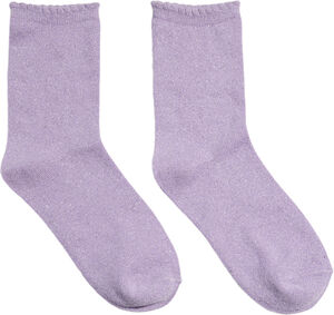 PCSEBBY GLITTER LONG 1 PACK SOCKS N