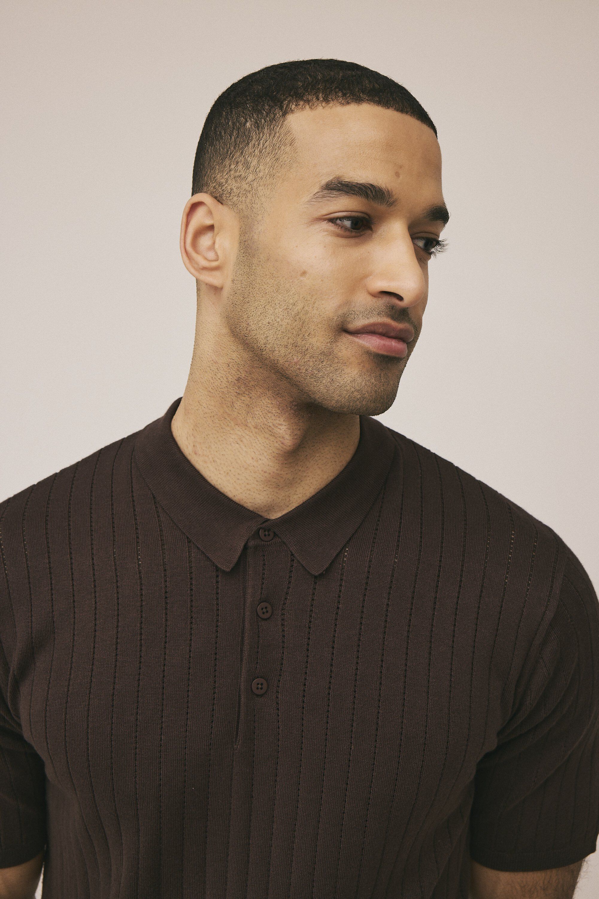 Fabro 1 knit polo - EcoVero