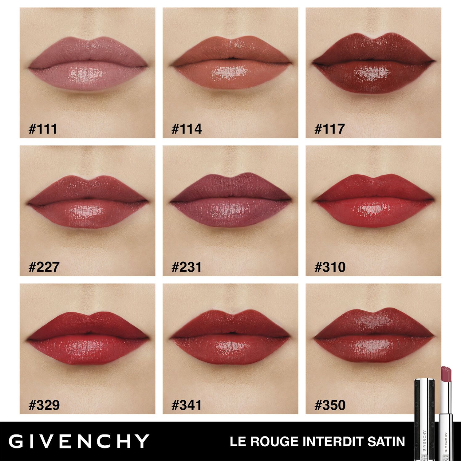 Le Rouge Interdit Satin Lipstick