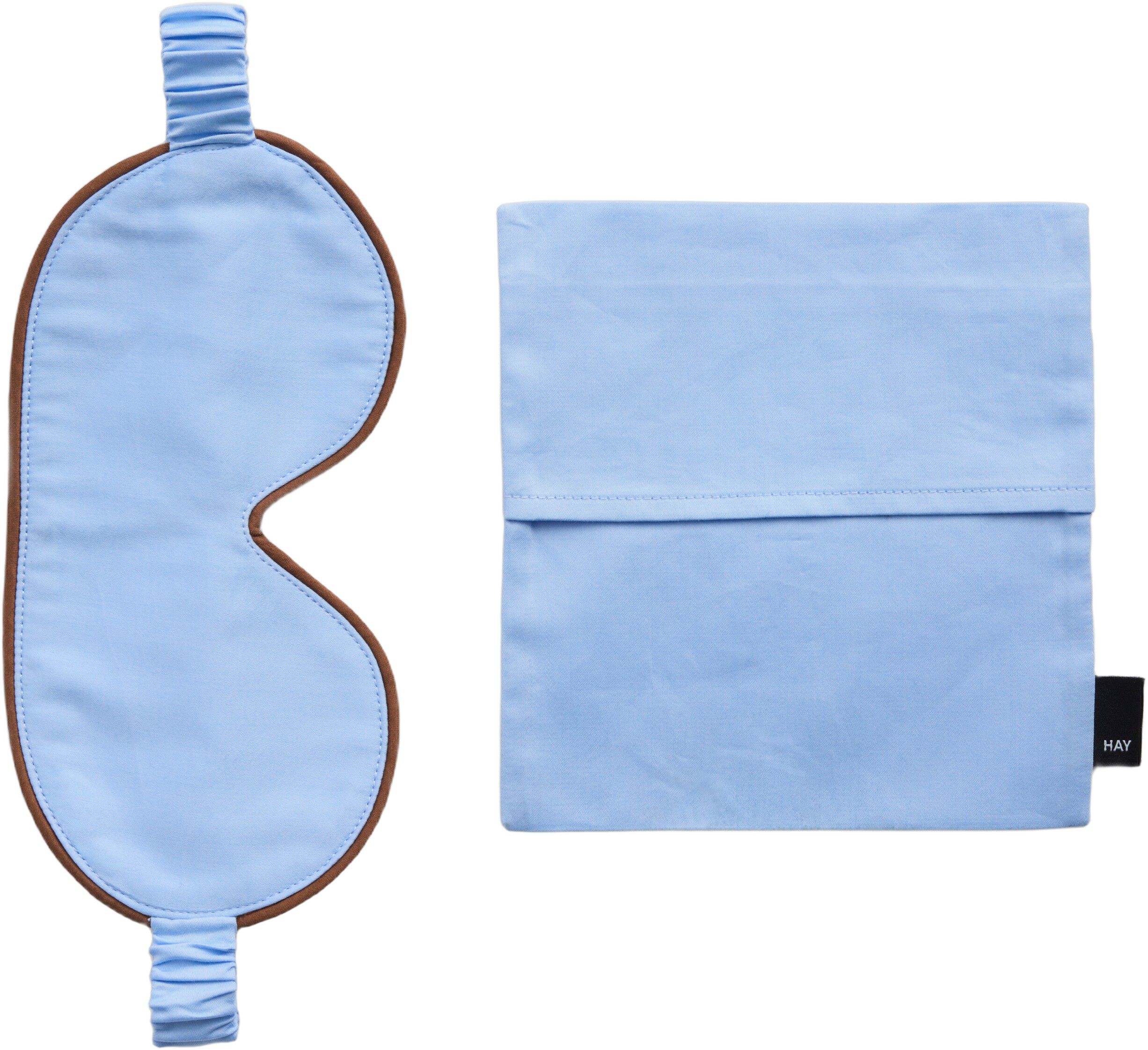 Outline Sleep Mask-Soft blue