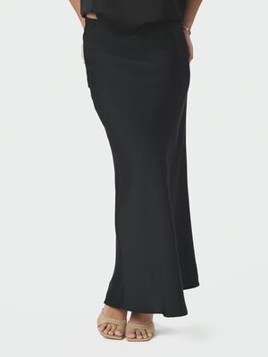 Vicky Heavy Sateen Skirt