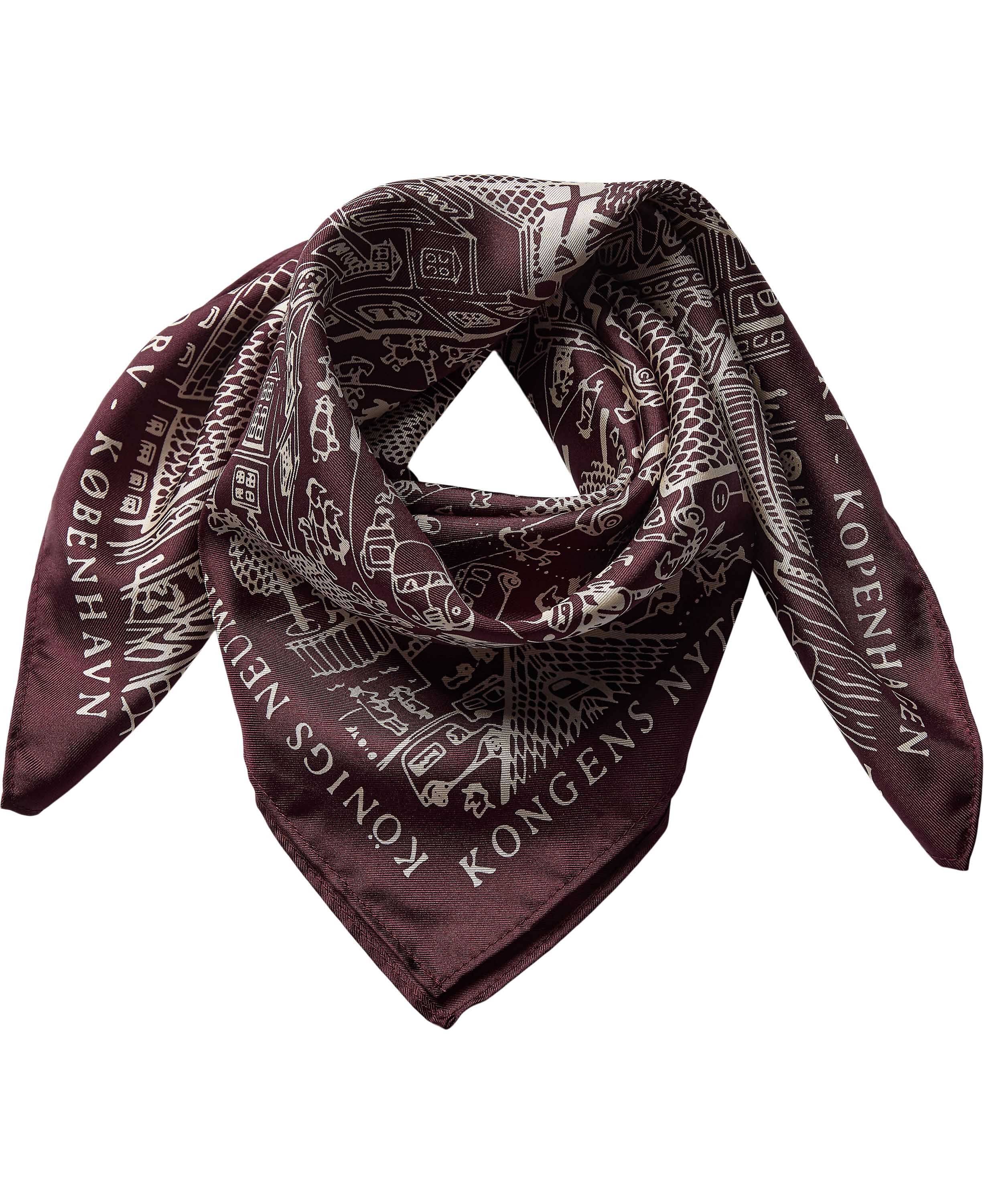 Magasin Iconic Scarf 53x53cm - 100% Silke