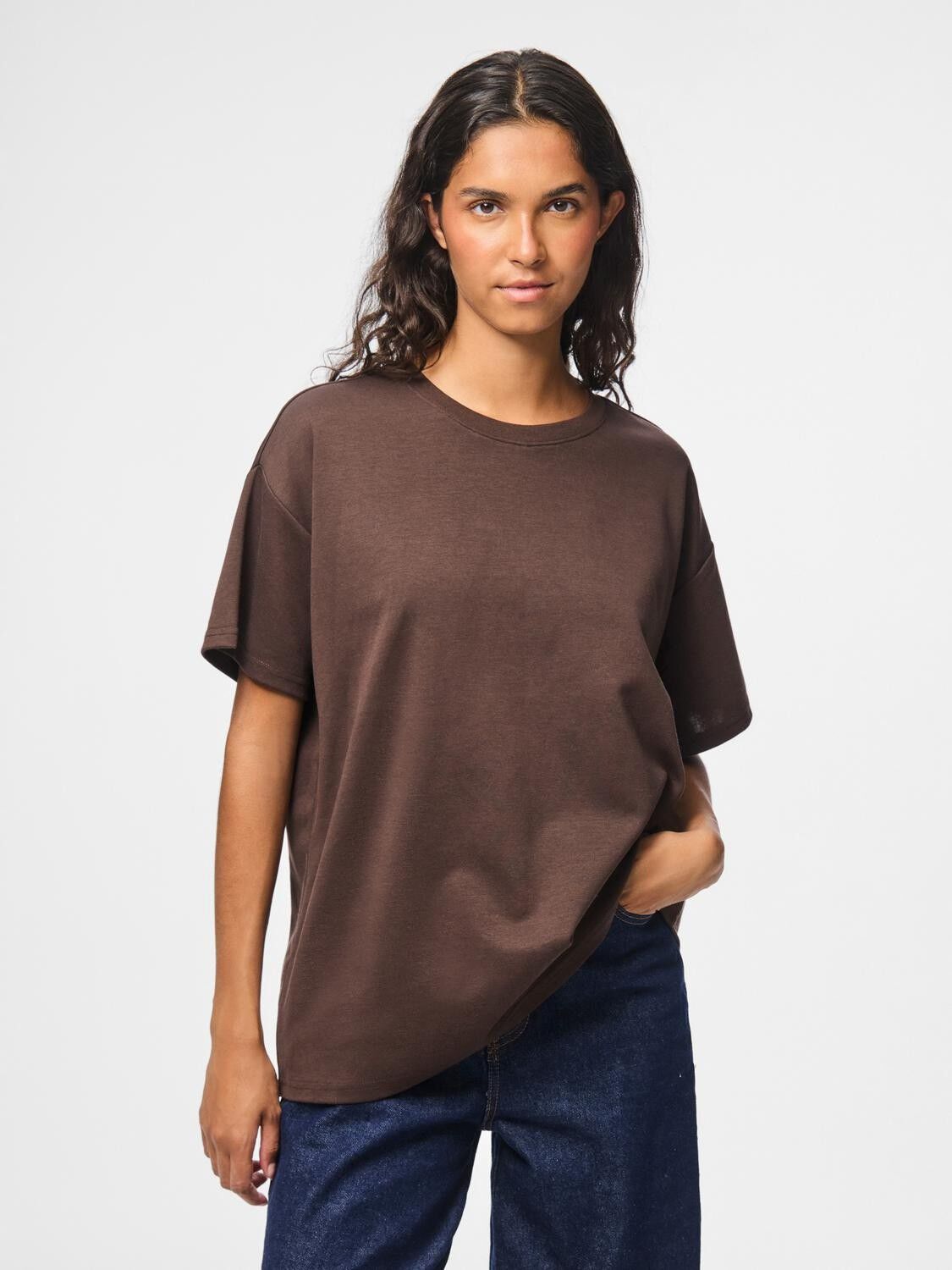 PCSKYLAR SS OVERSIZED TEE JRS NOOS