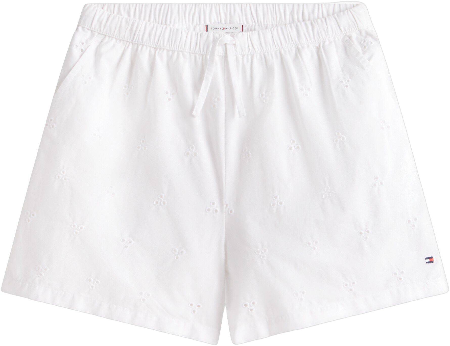 Broderie Anglaise Wide Leg Shorts