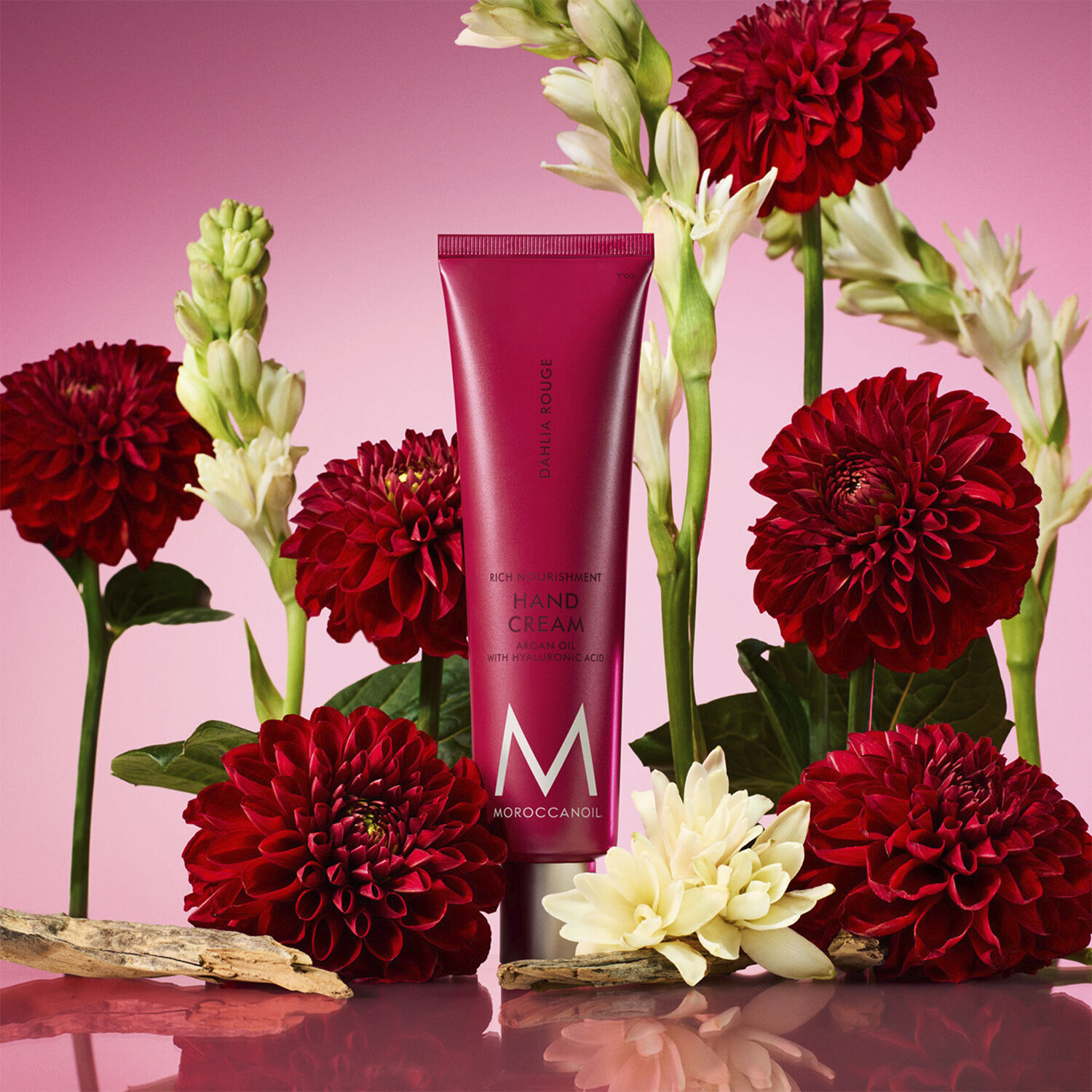 Moroccanoil Hand Cream Dahlia Rouge 100 ml.