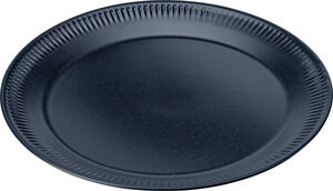 Knabstrup, tallerken, blå, Ø19 cm