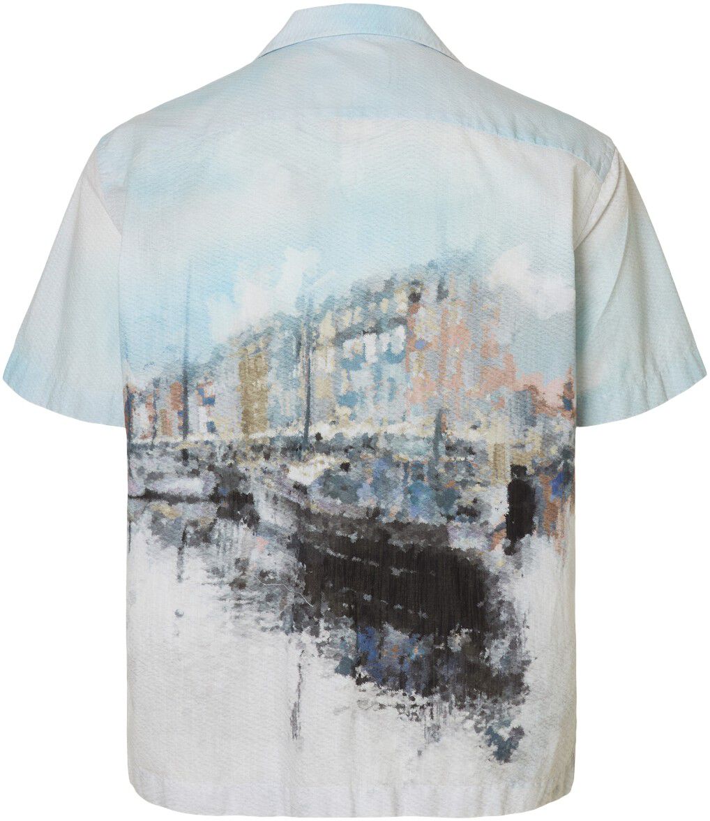 SLHRELAXCARL AOP SS SHIRT