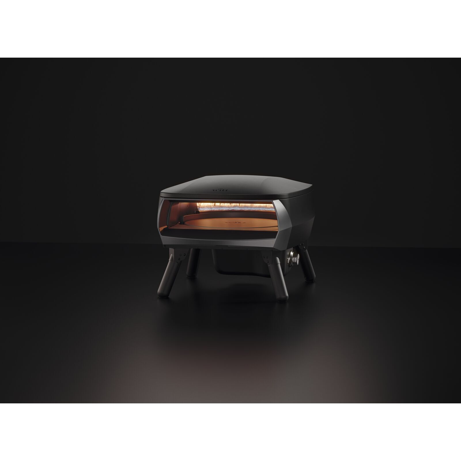 Witt PICCOLO Rotante 13" Mat Black EU Pizza oven Black