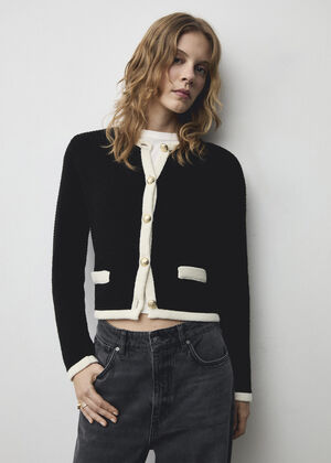 Knitted jacket. -- POSHY