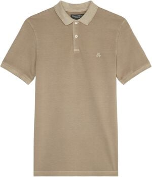 Poloshirt, short sleeve, rib collar
