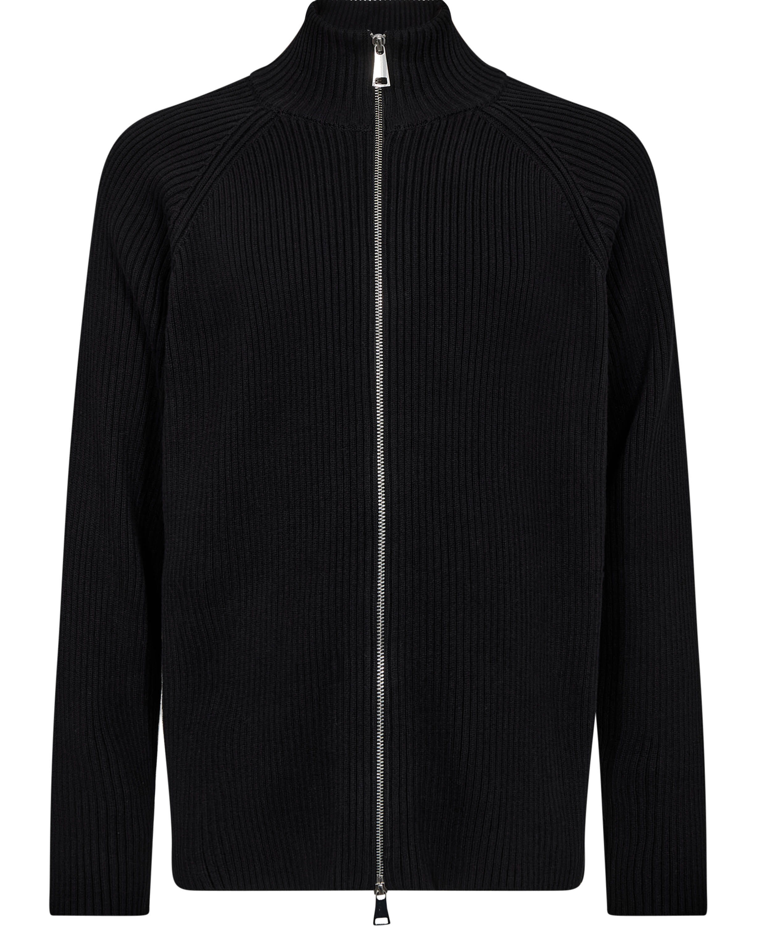 Full Zip Knit Sweater