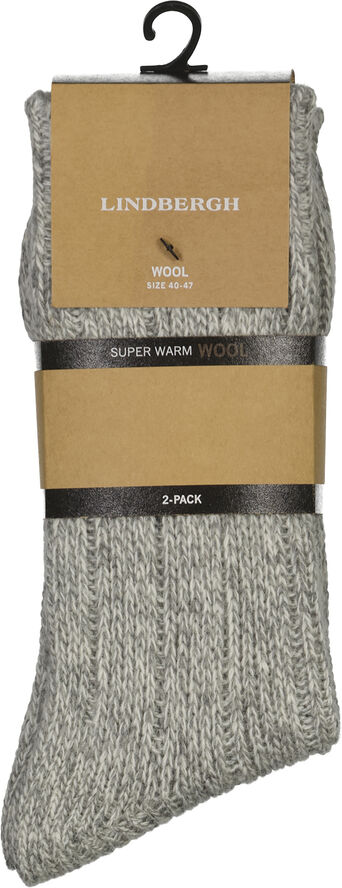 2 pack rag wool sock