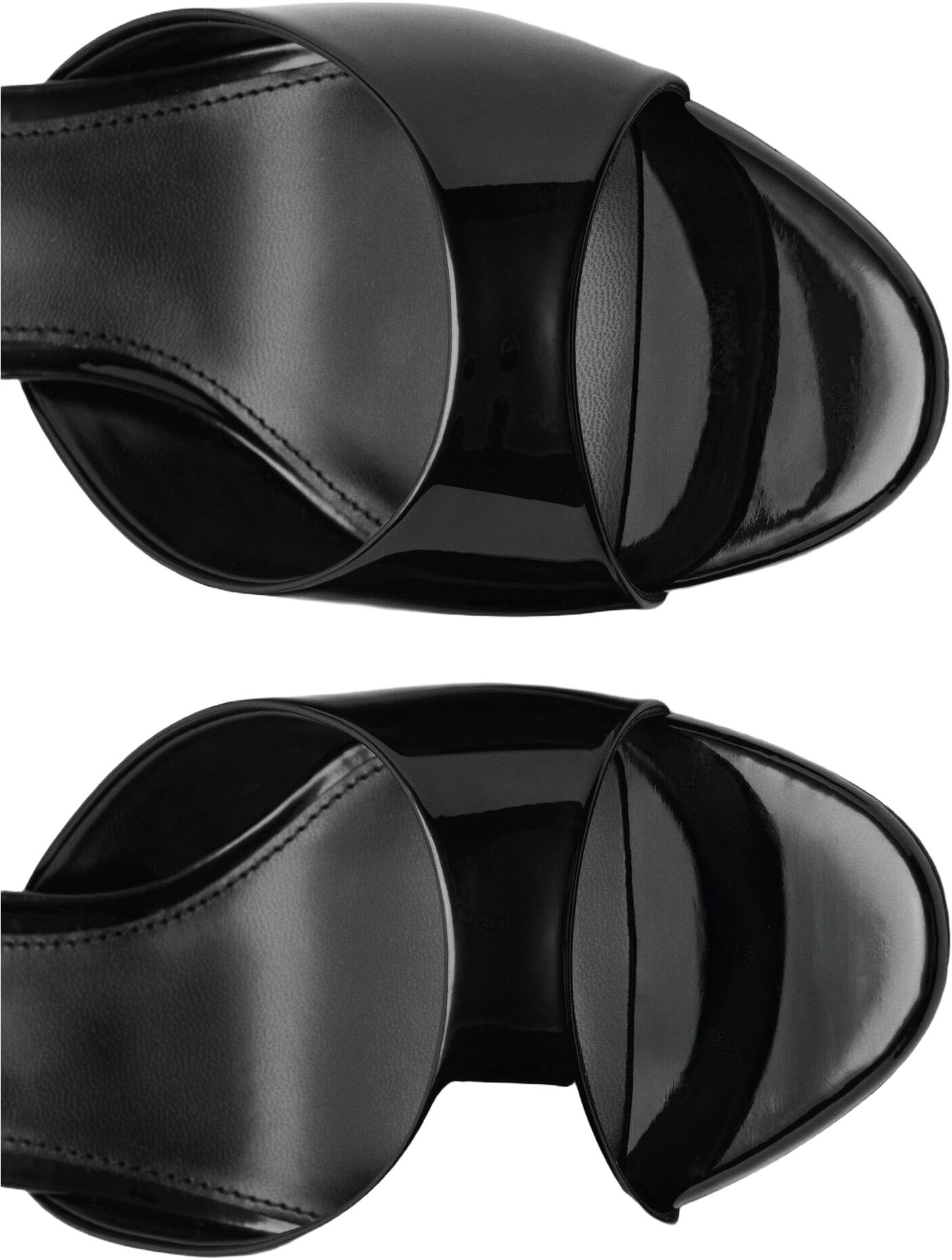 Kitten-heel sandals with strap