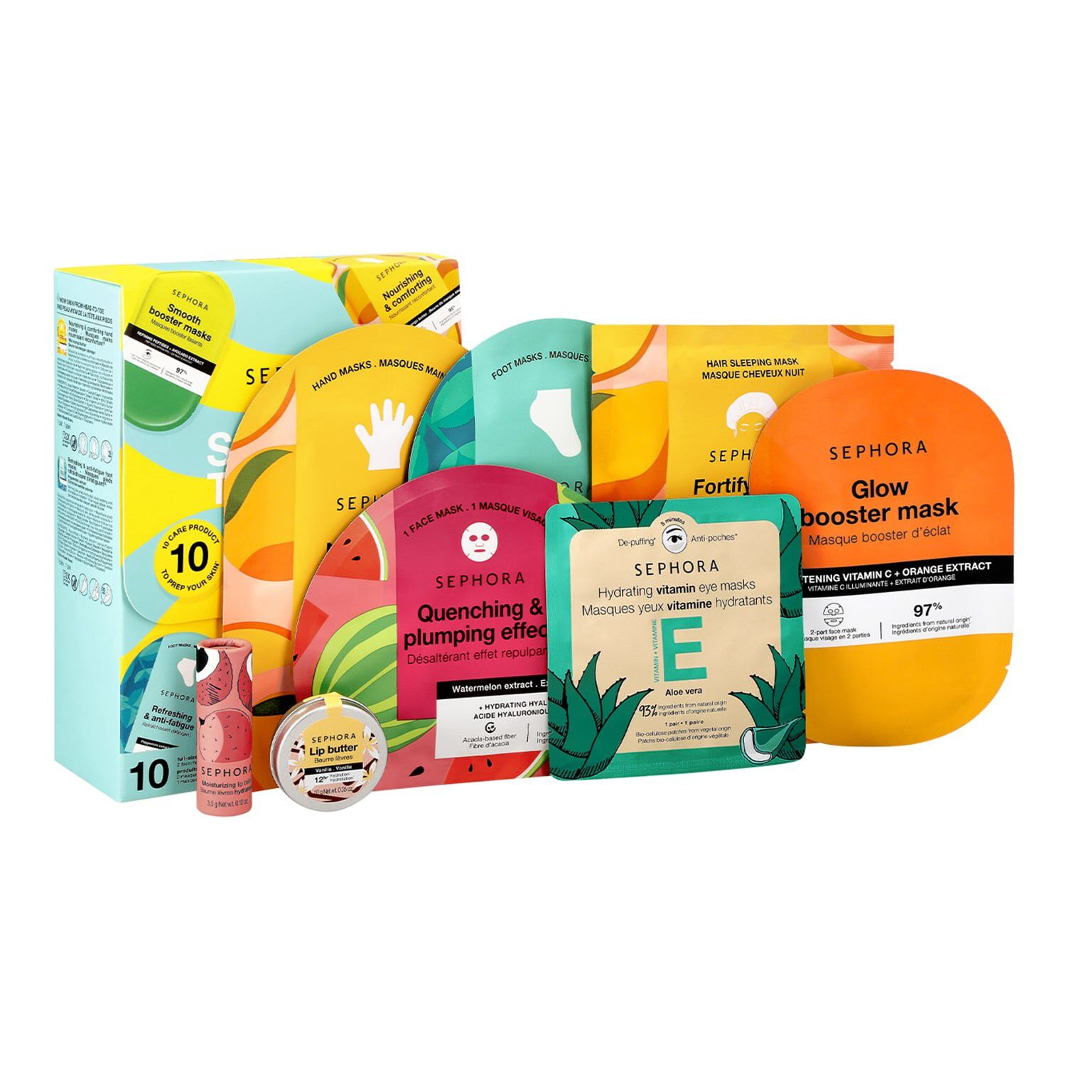 Colorful Summer Time Set - S&aelig;t til sommerforberedelse