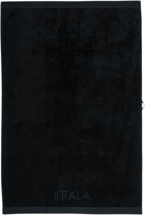 Iittala badehåndklæde 100x150cm sort GOTS
