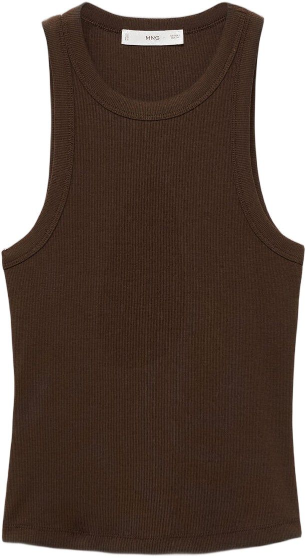 Halter-neck lyocell top