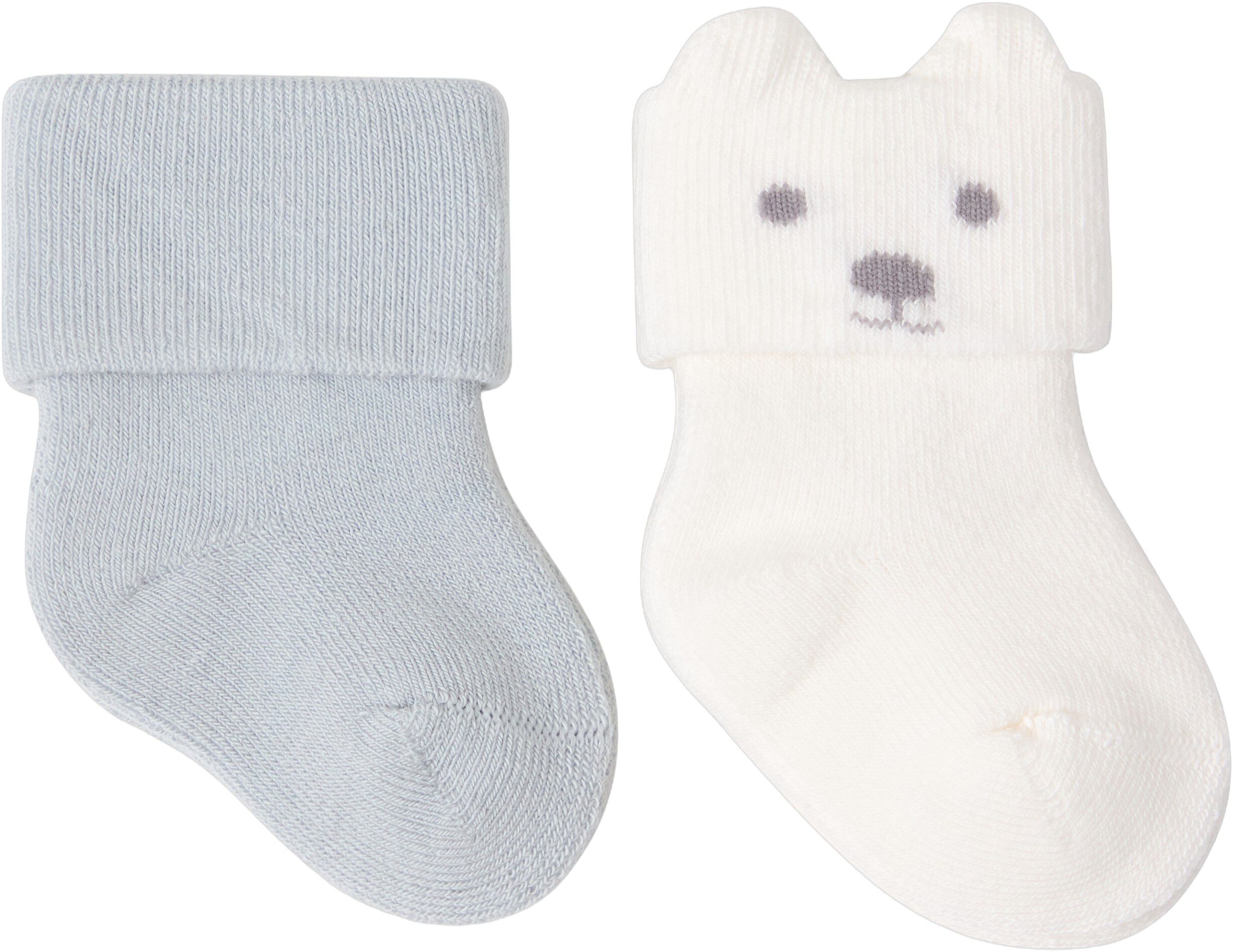 Sock 2 pack terry Newborn