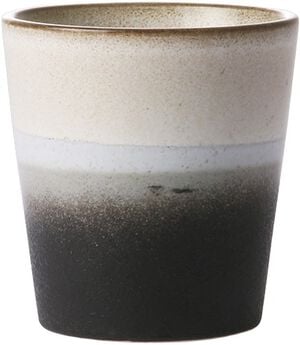 ceramic 70's mug rock