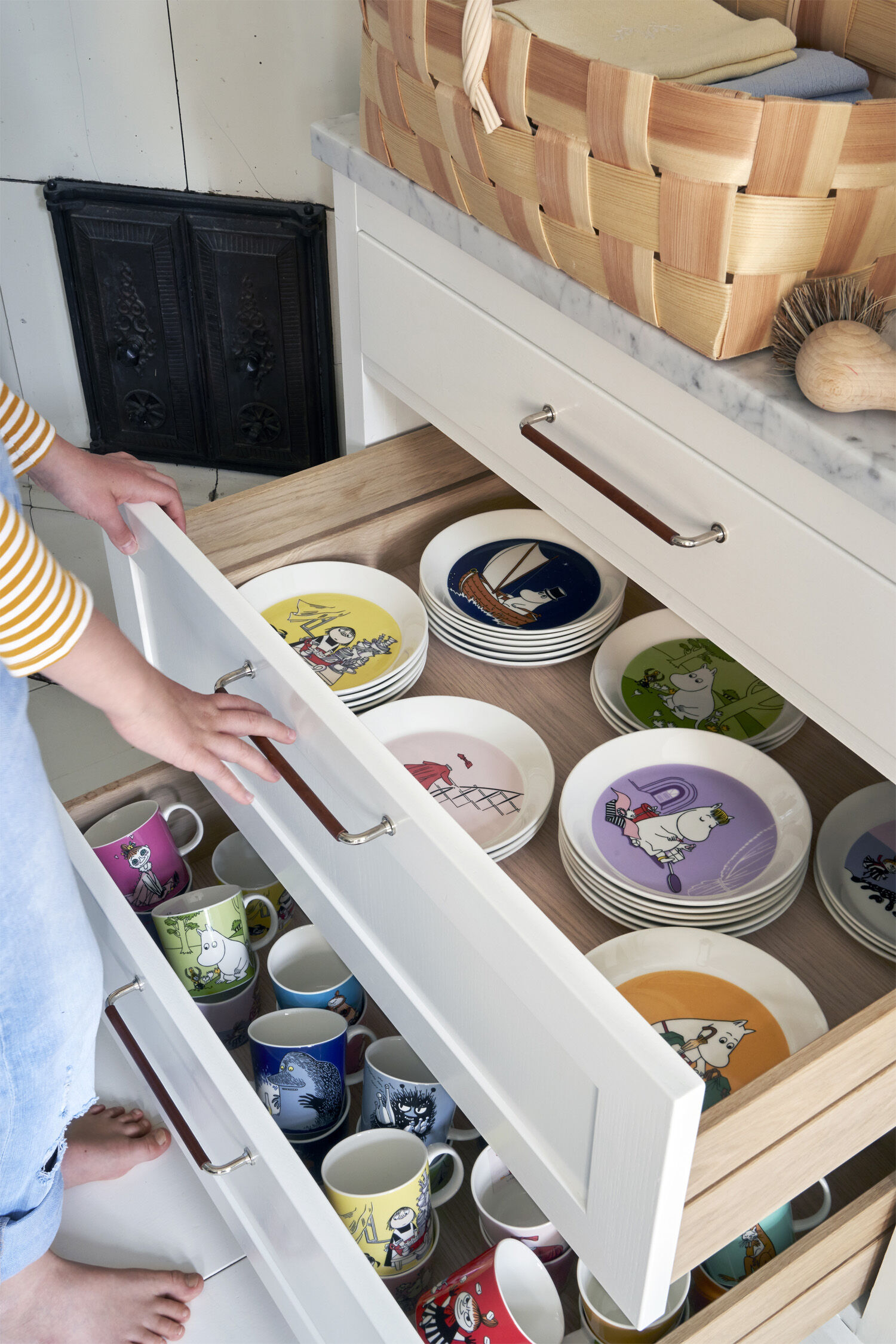 Mumi 19 cm tallerken Misabel