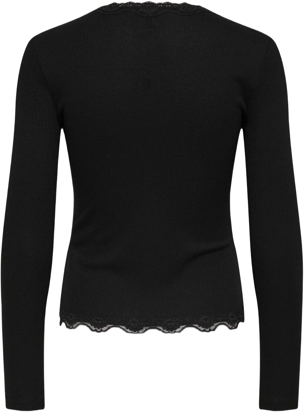 ONLENEA L/S LACE MIX PLACKET TOP JR