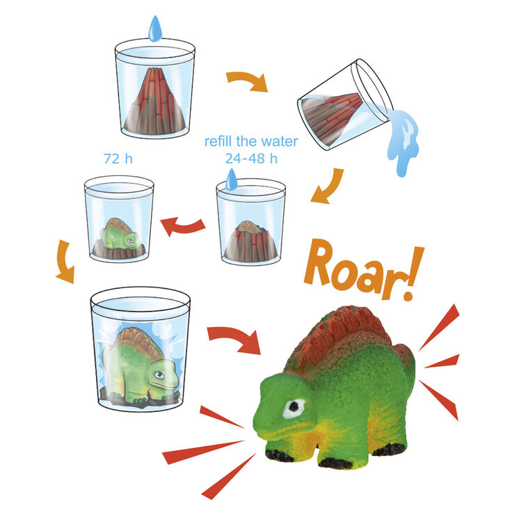 Dino World Magisk Vulkan