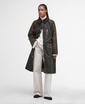 Evette Wax Jacket - water repellent