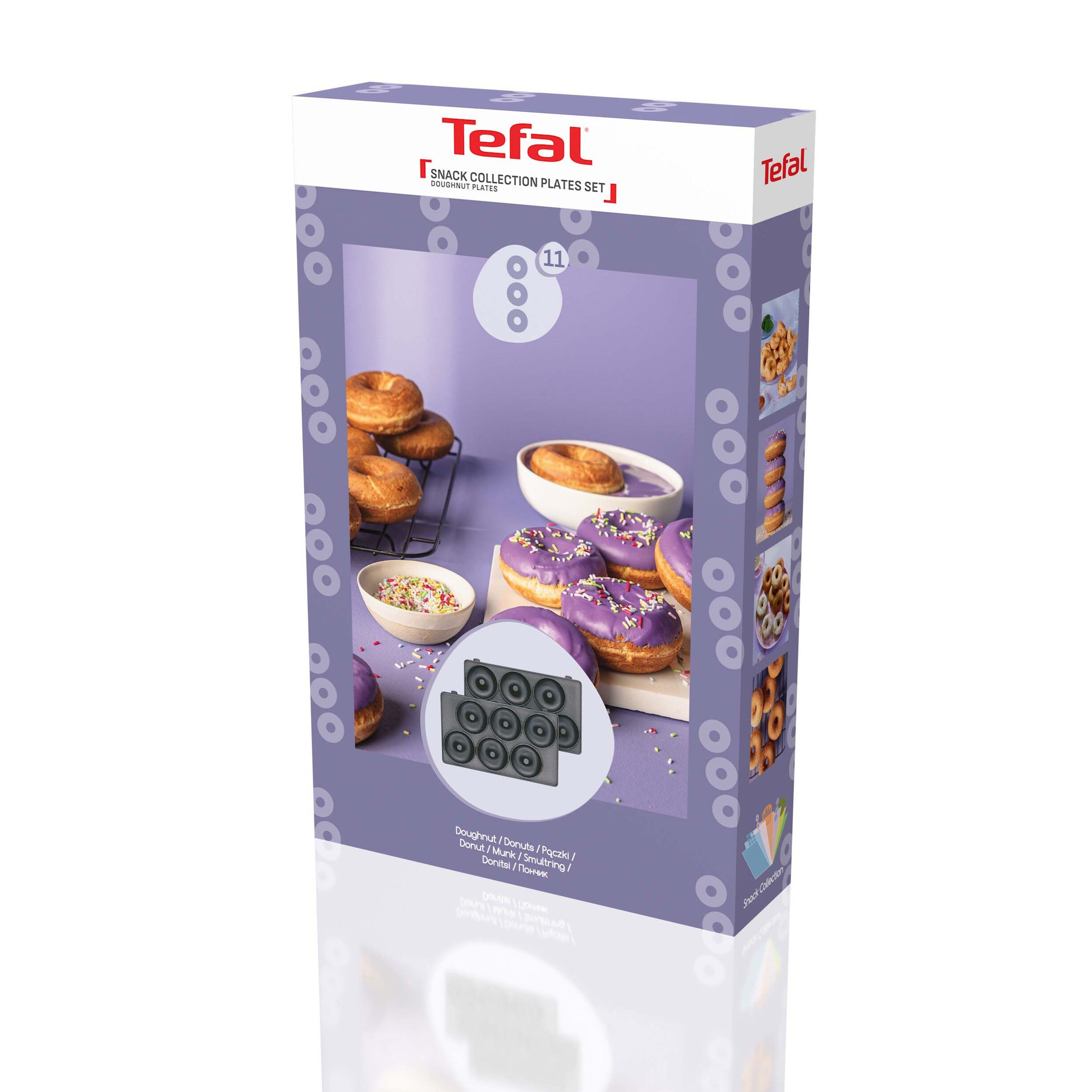 Tefal Boks 11: Donut, plader til Snack Collection