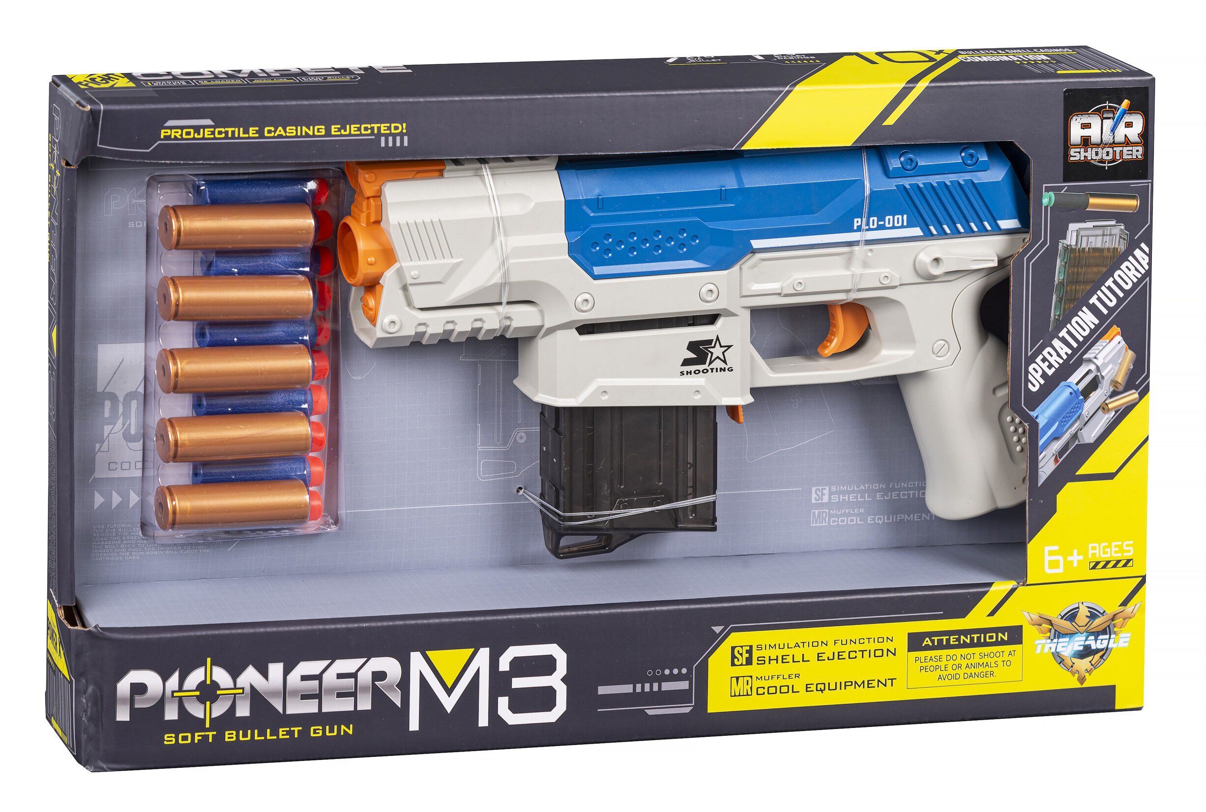 PIONEER MASKINPISTOLmMAGASIN