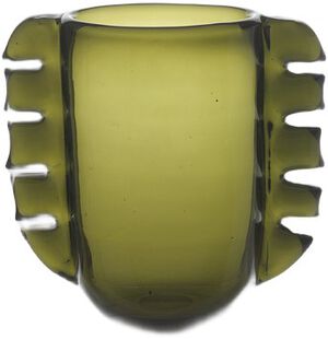Alas Vase - Moss Green