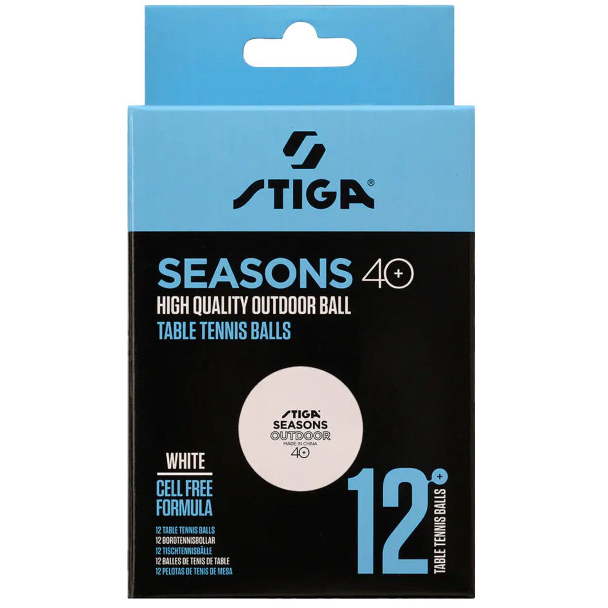 Seasons Outdoor 12 stk. Bordtennisbolde