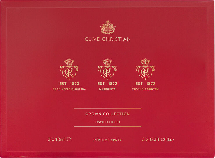 Crown Collection Traveler Set 3 X 10 ml