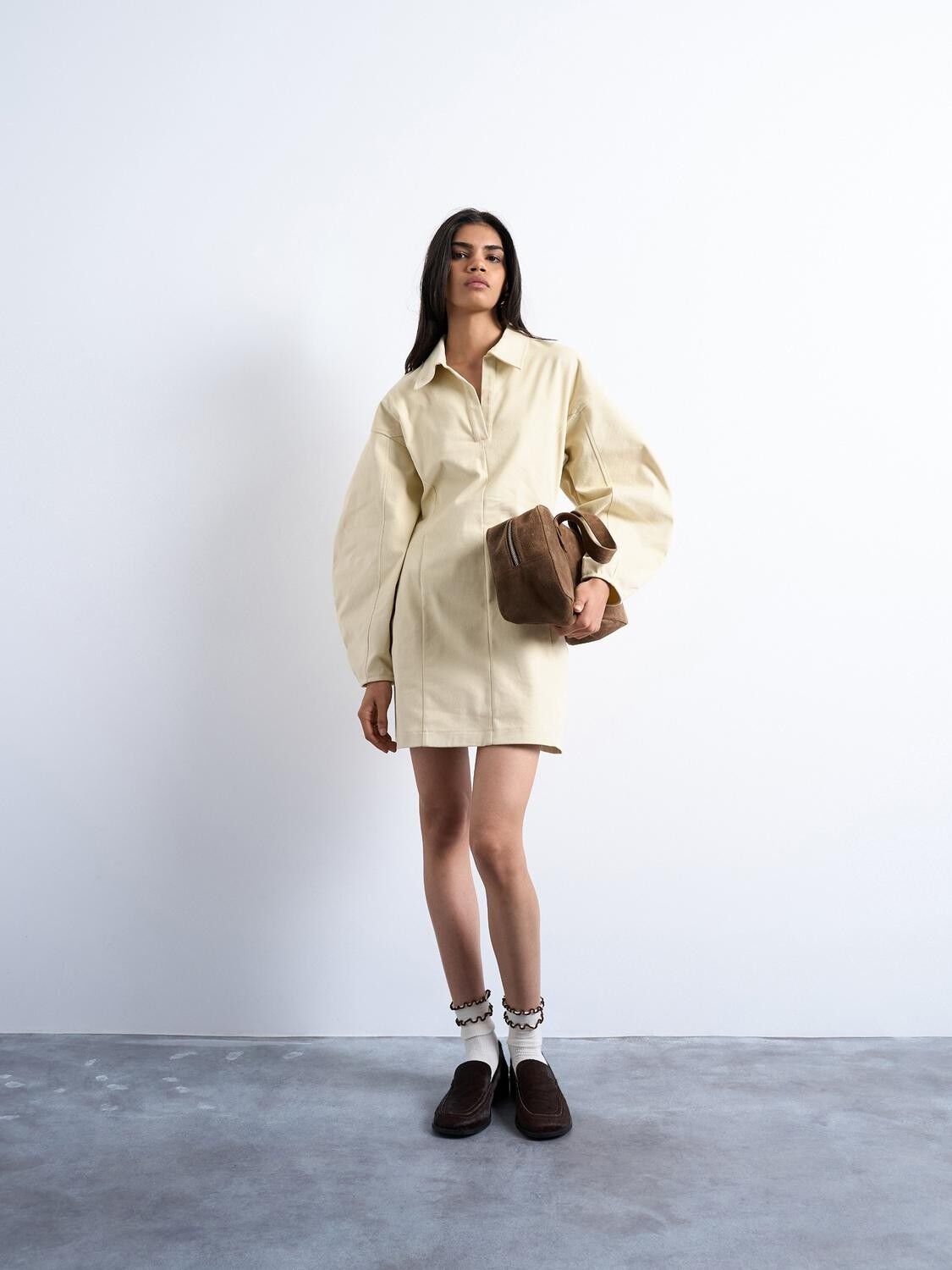 TSDANIA STRUCTURED MINI DRESS - COTTON