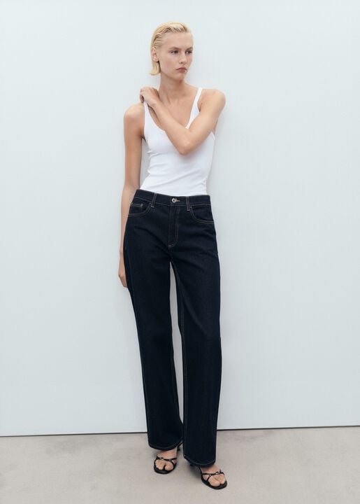 Cotton top with straps