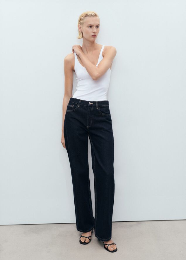 Cotton top with straps