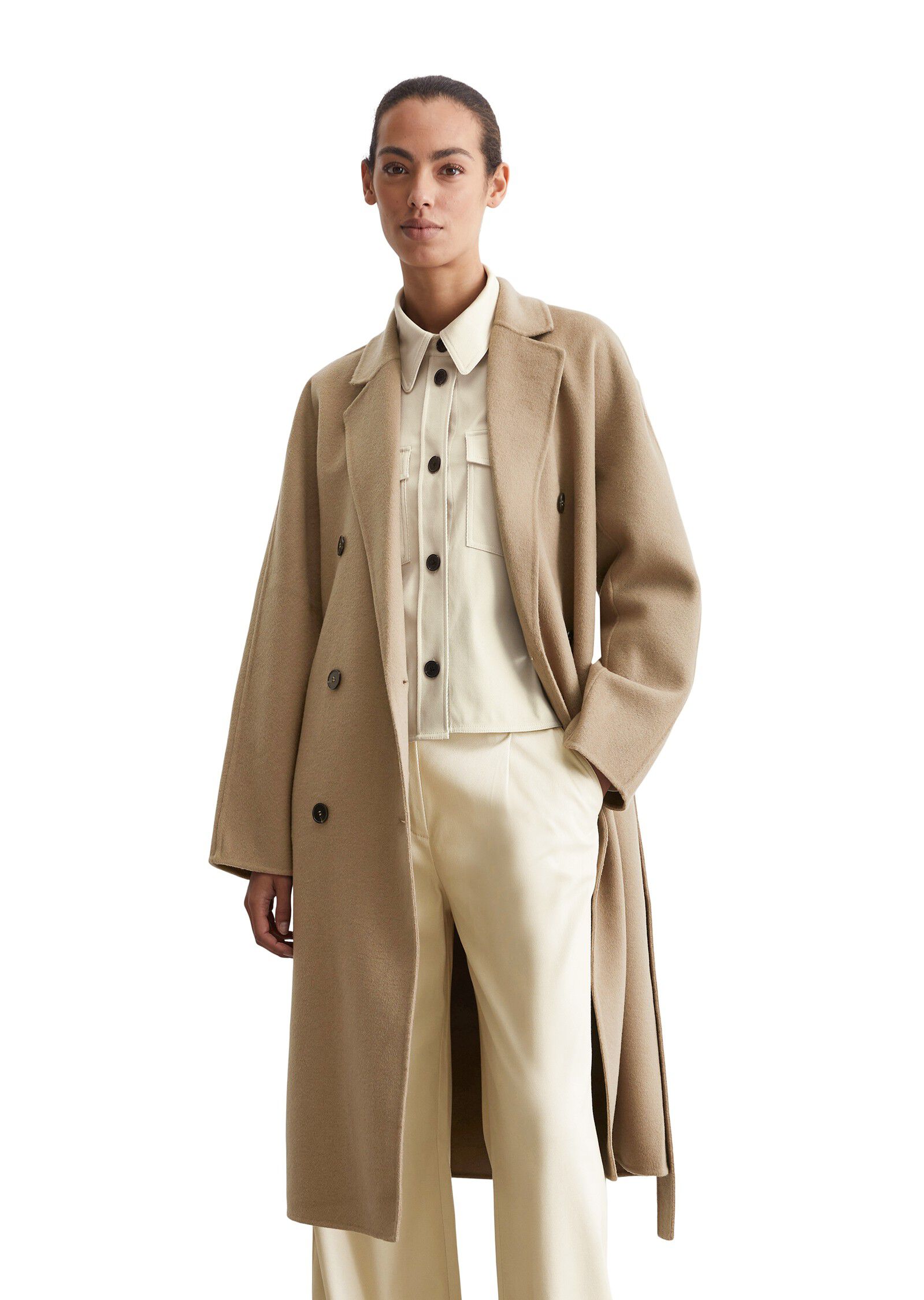 Wool coat, real doubleface workmans